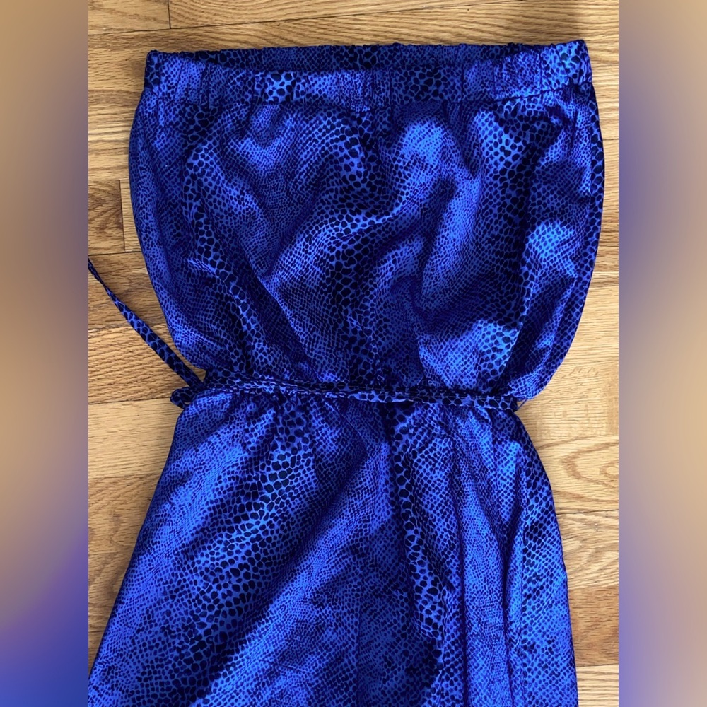 Sleeveless Indigo Jumper